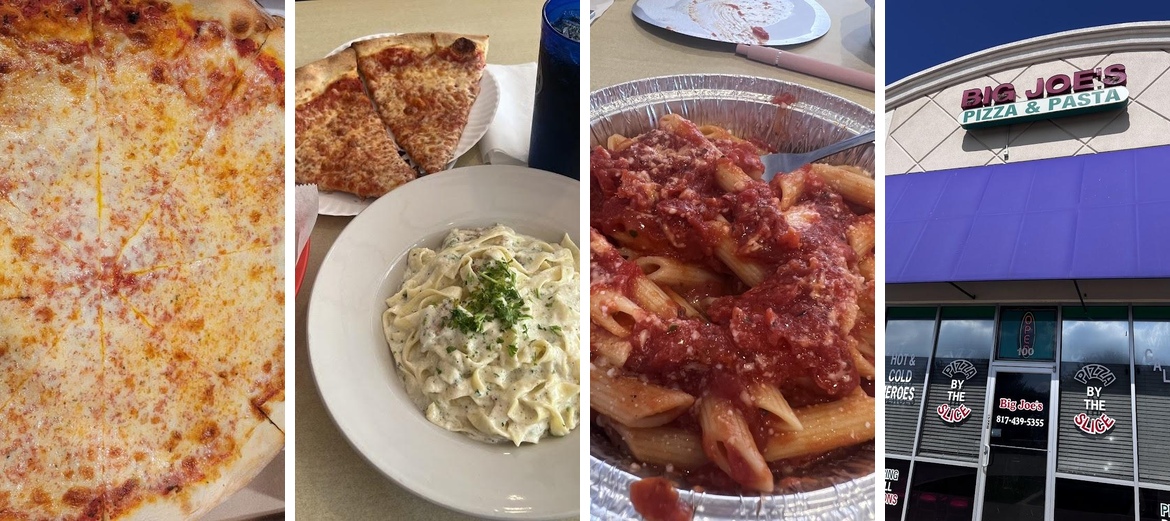 Big Joe's Pizza & Pasta Menu